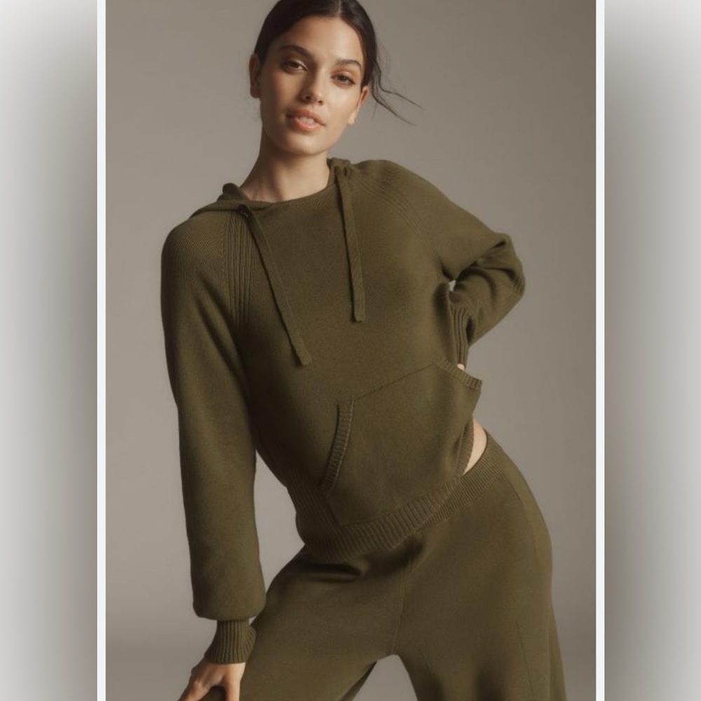 NWT Anthropologie Daily Practice racing hoodie